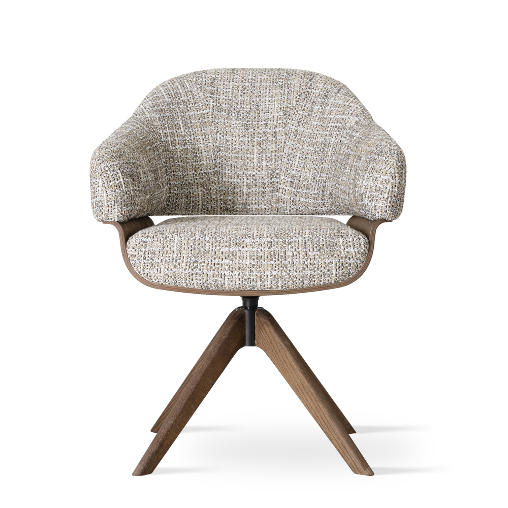 Krzesło obrotowe VENUS WOOD orzech