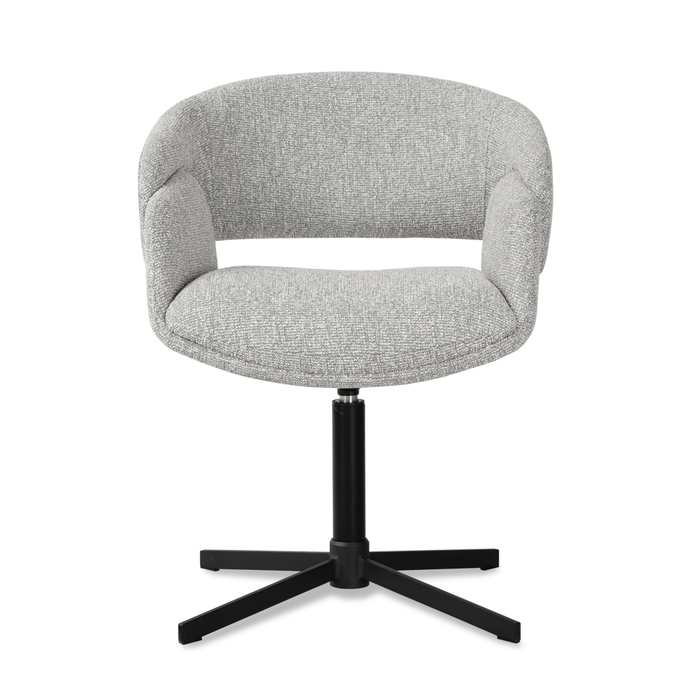 Krzesło obrotowe FROYD szary/czarna