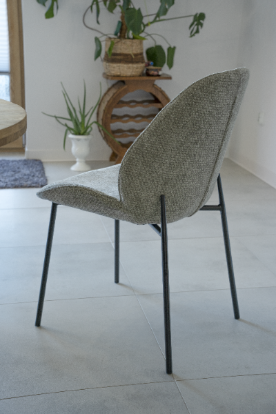 Krzesło TREND szary/ noga czarny