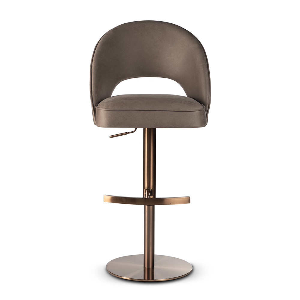 Eleganckie krzesło barowe z regulacją PONTE Supreme Pump