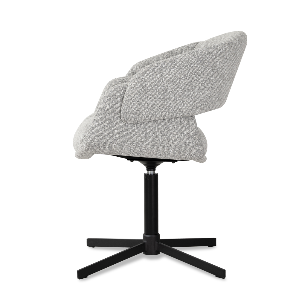 Krzesło obrotowe FROYD szary/czarna