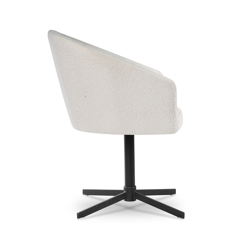 Krzesło do salonu na obrotowej podstawie LOTOS