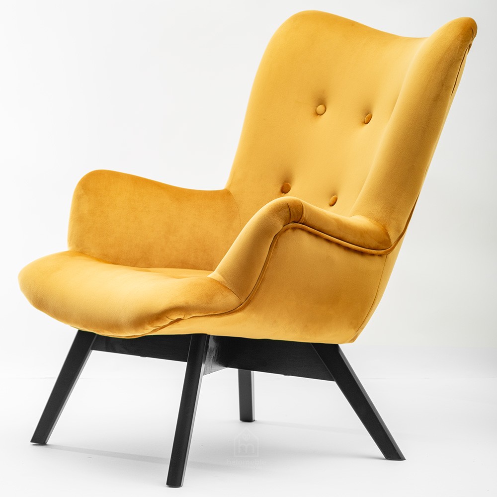 Fotel uszak ANGEL w stylu skandynawskim