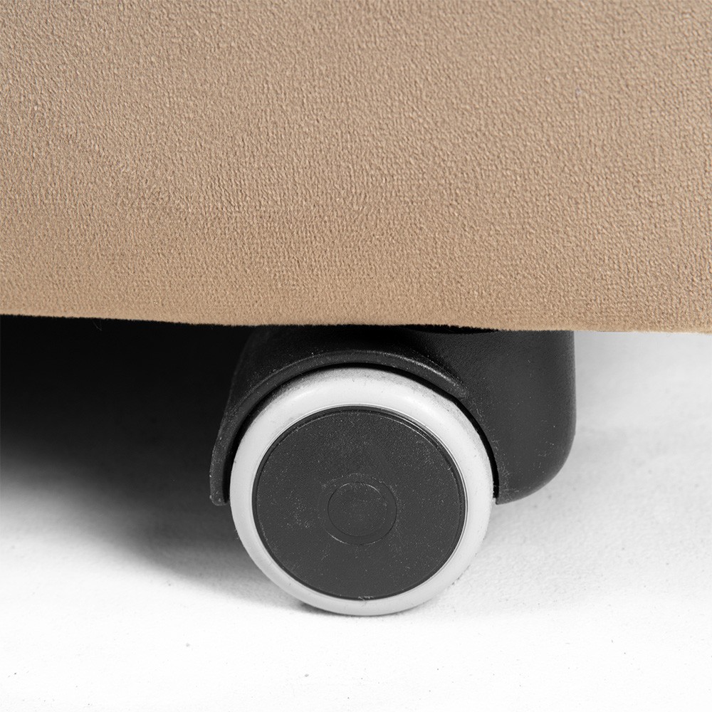 Solidne krzesło fotelowe NIKO na kółkach