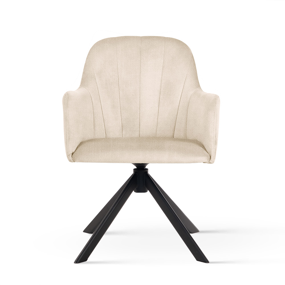 Obrotowy fotel do jadalni Tulip Twist