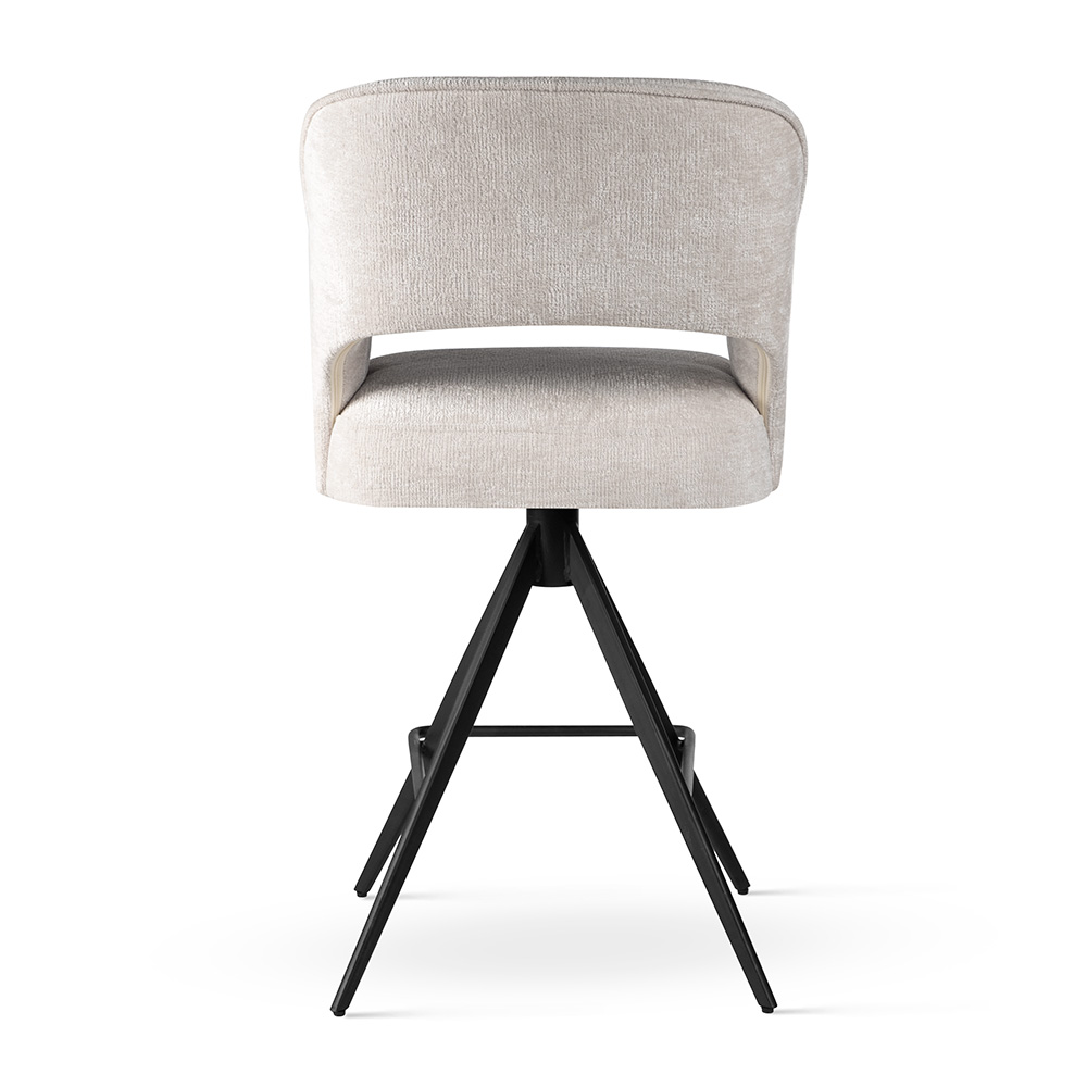 Nowoczesny hoker obrotowy z podłokietnikami MERCY Supreme Twist L z technologią pocketspring