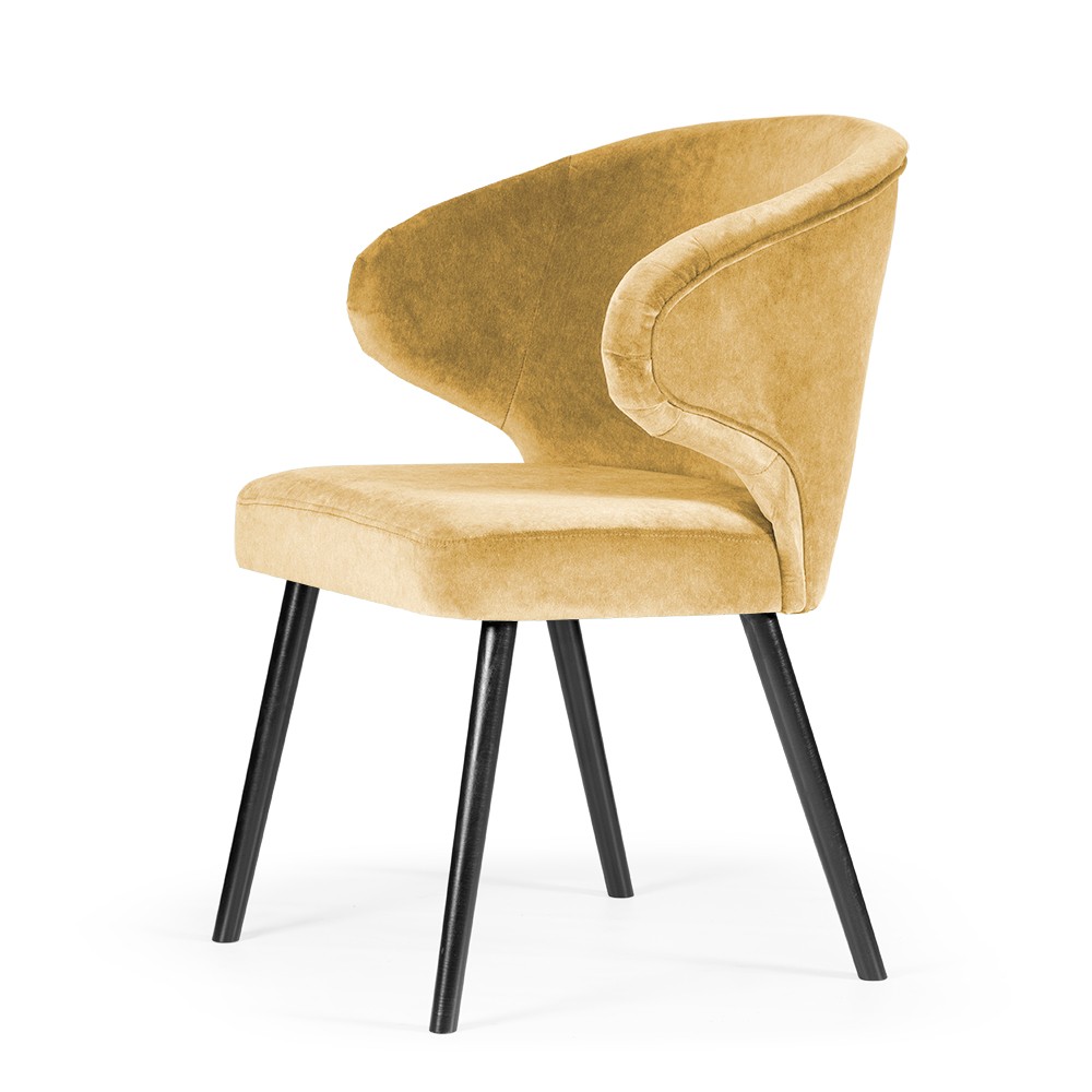 Tapicerowane krzesło z podłokietnikami ANKARA