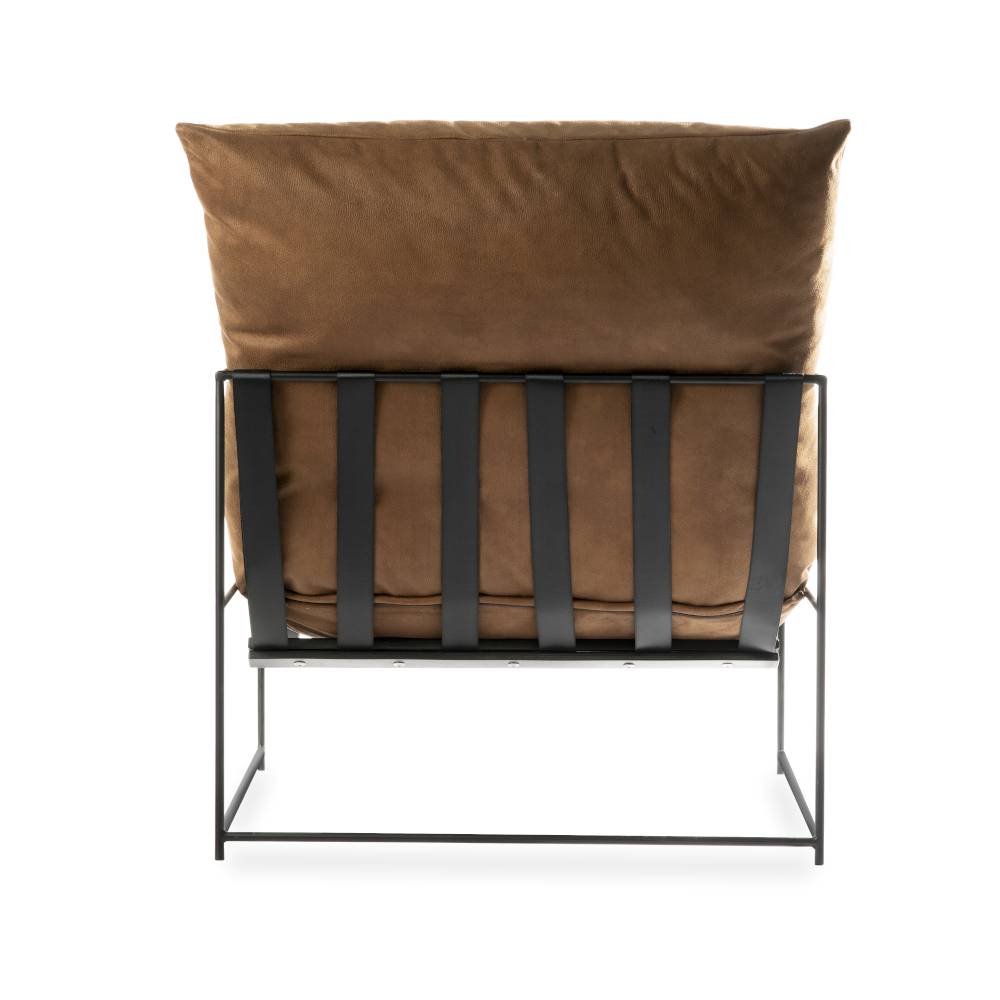 ELTON - Nowoczesny Fotel z Metalową Podstawą