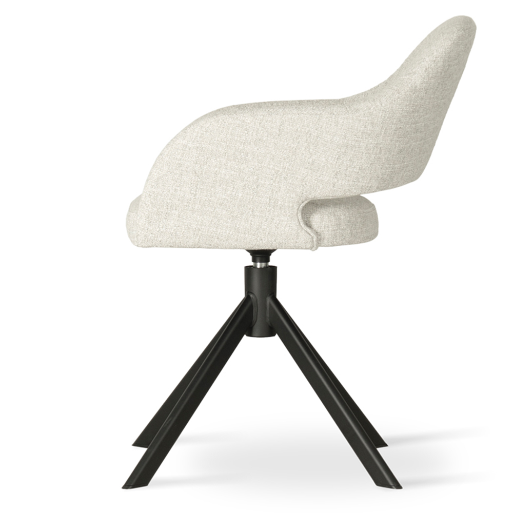 Minimalistyczne krzesło obrotowe FIBI z personalizacją