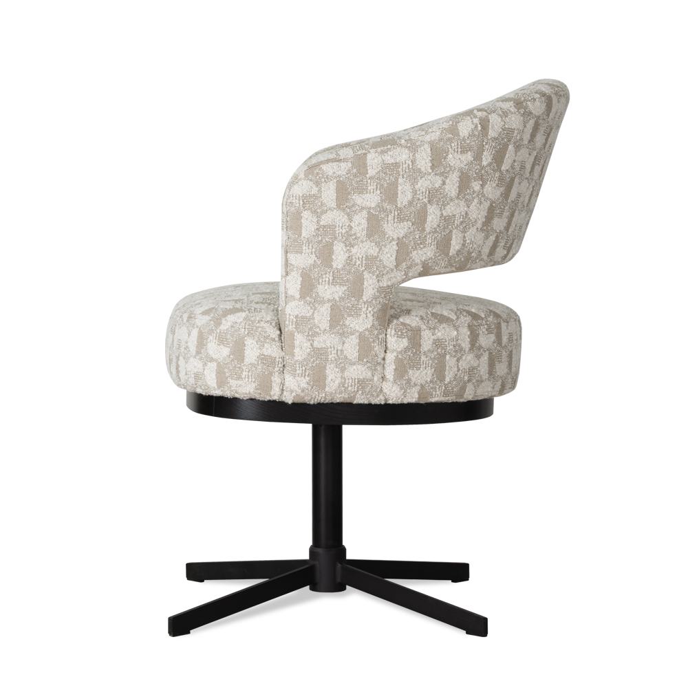 Krzesło jadalniane HAGA Small – obrotowe i komfortowe