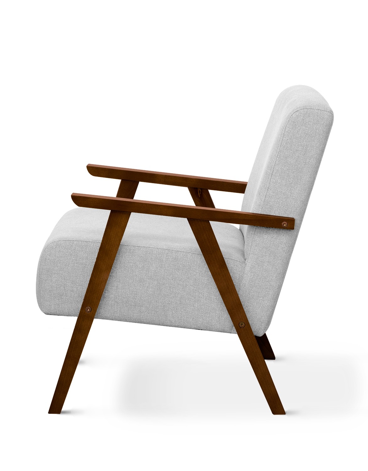 Fotel tapicerowany w stylu lisek PRL Comfort