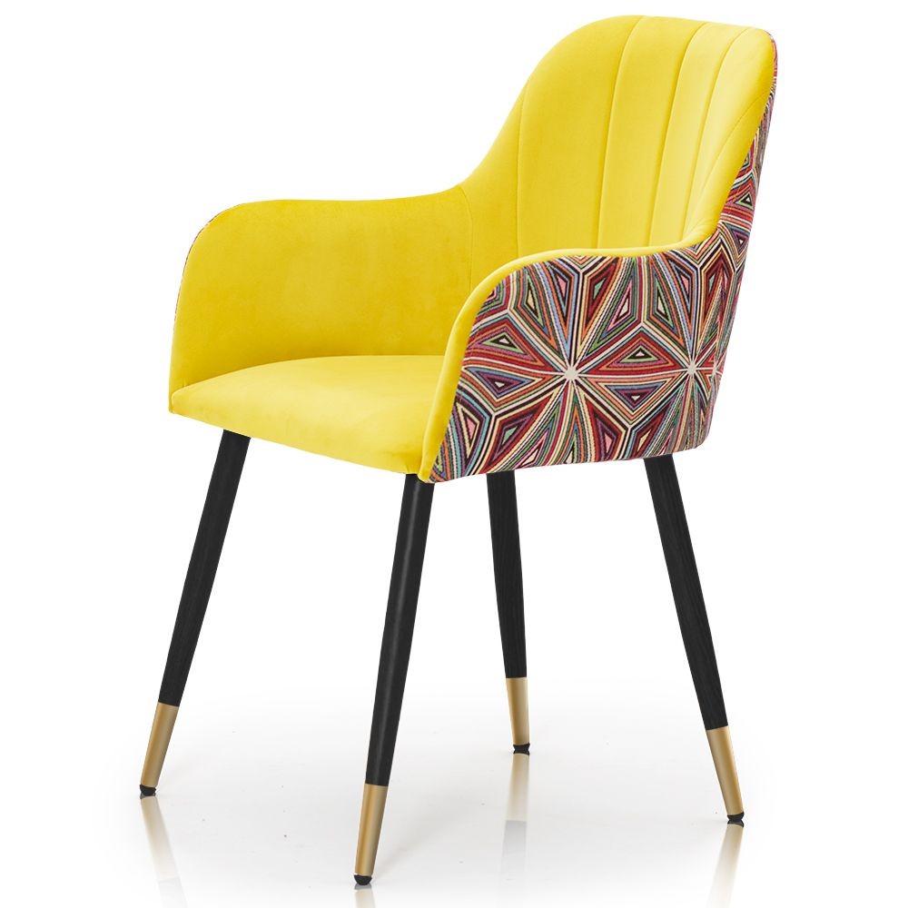 Krzesło Tulip 2 z kolorowym oparciem