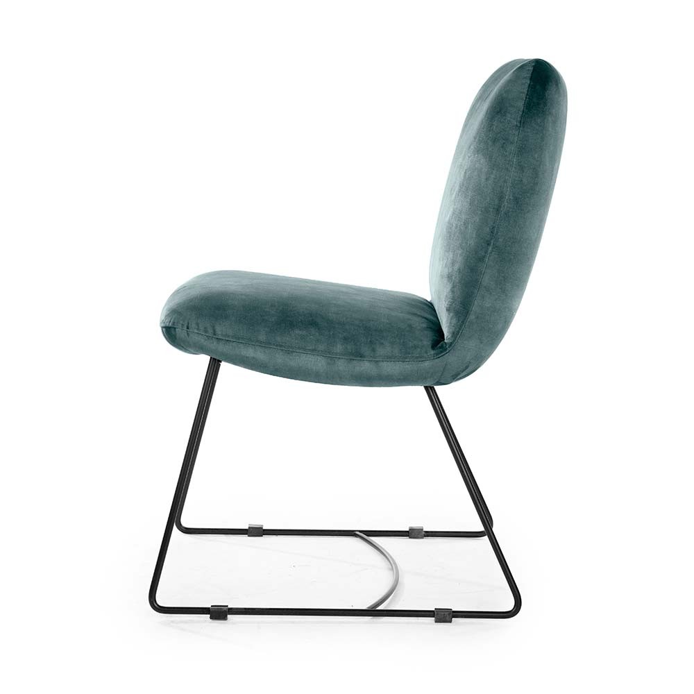 Wygodne krzesło na płozach REGGAGIO High-Comfort