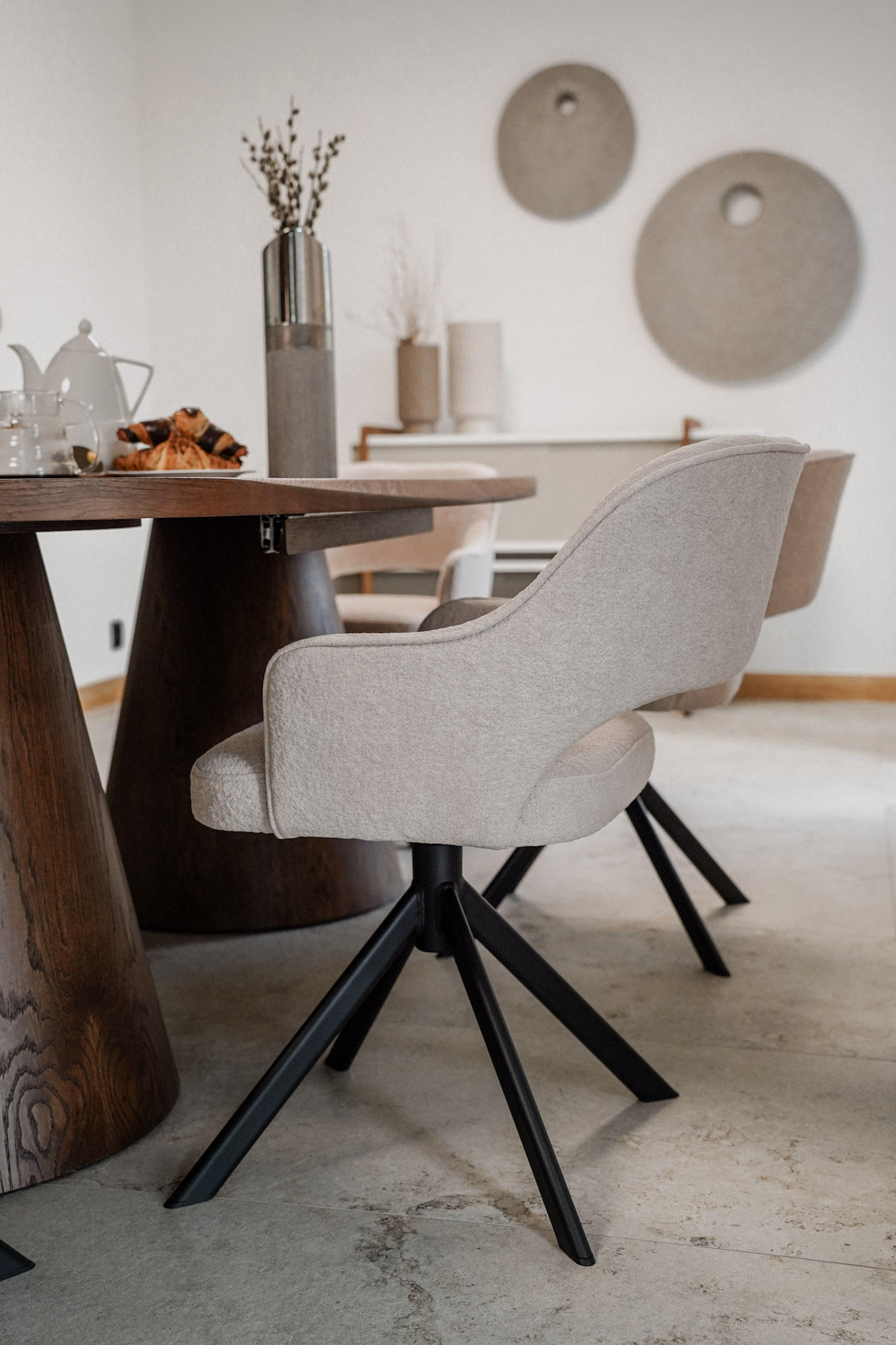 Zestaw 12 krzeseł MERCY TWIST różne kolory nowoczesne