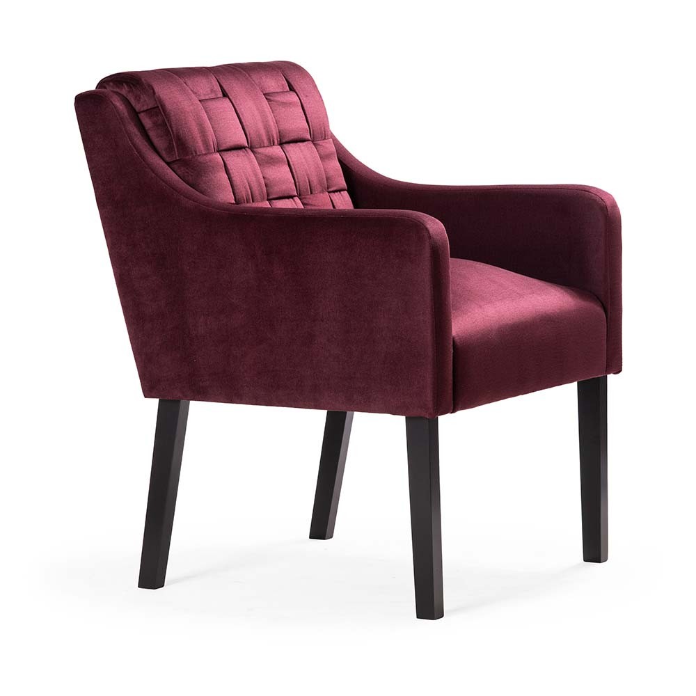 Stylowy fotel tapicerowany TREVOR