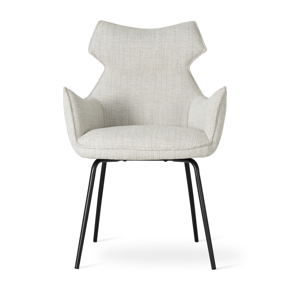 Krzesło BUTARO beżowy/ noga czarny