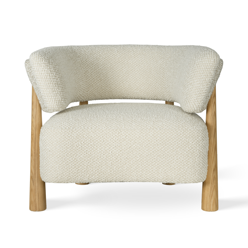 Designerski fotel MADISON jasno beżowy