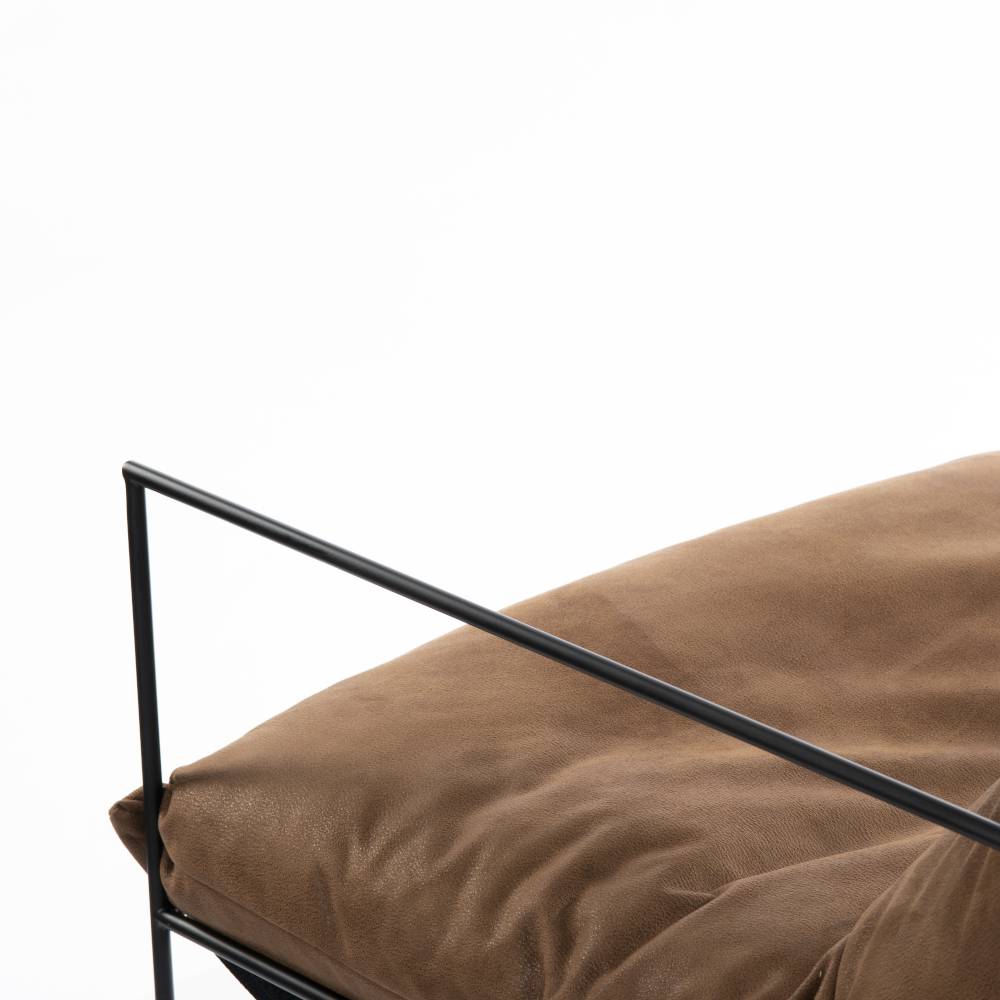 ELTON - Nowoczesny Fotel z Metalową Podstawą