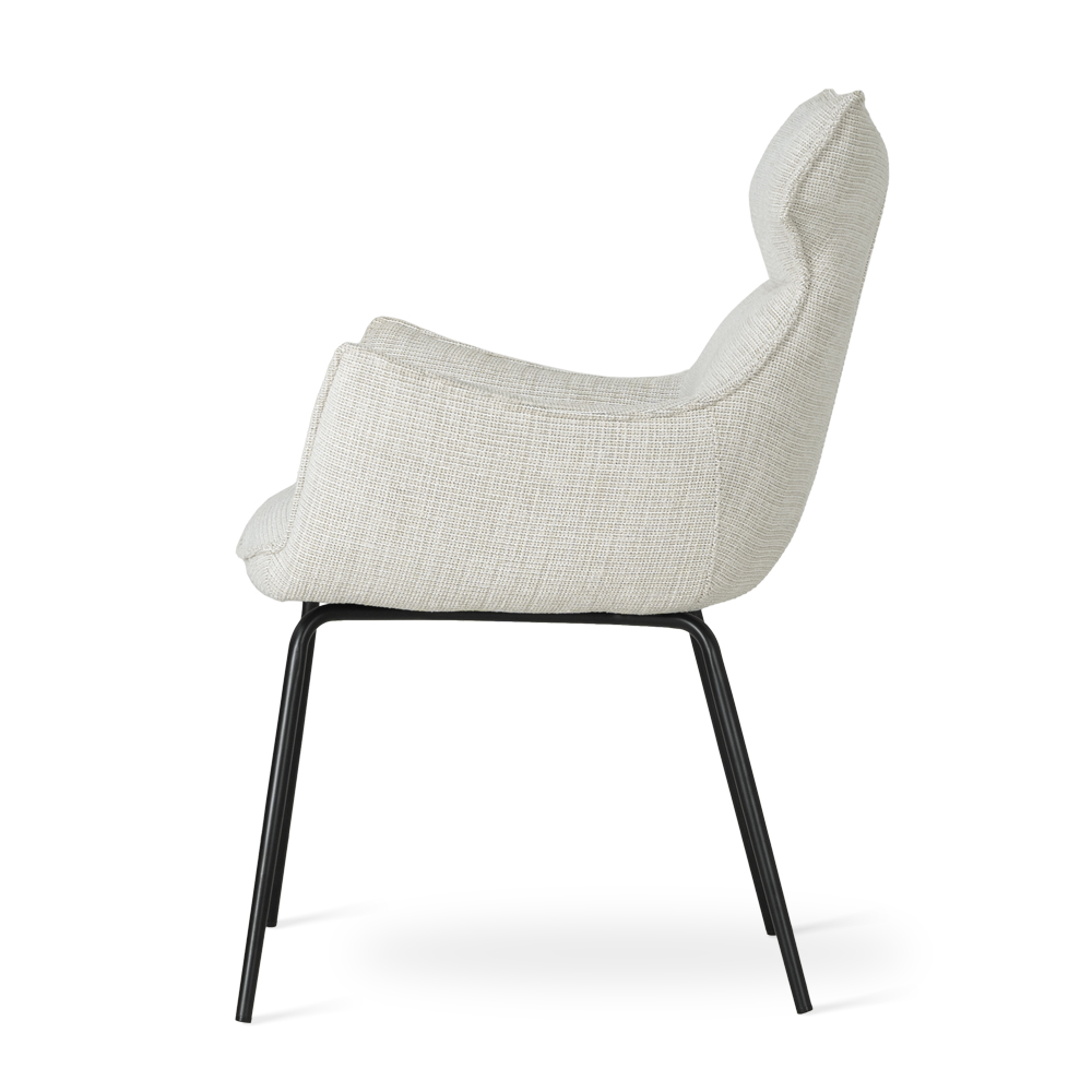 Krzesło BUTARO beżowy/ noga czarny