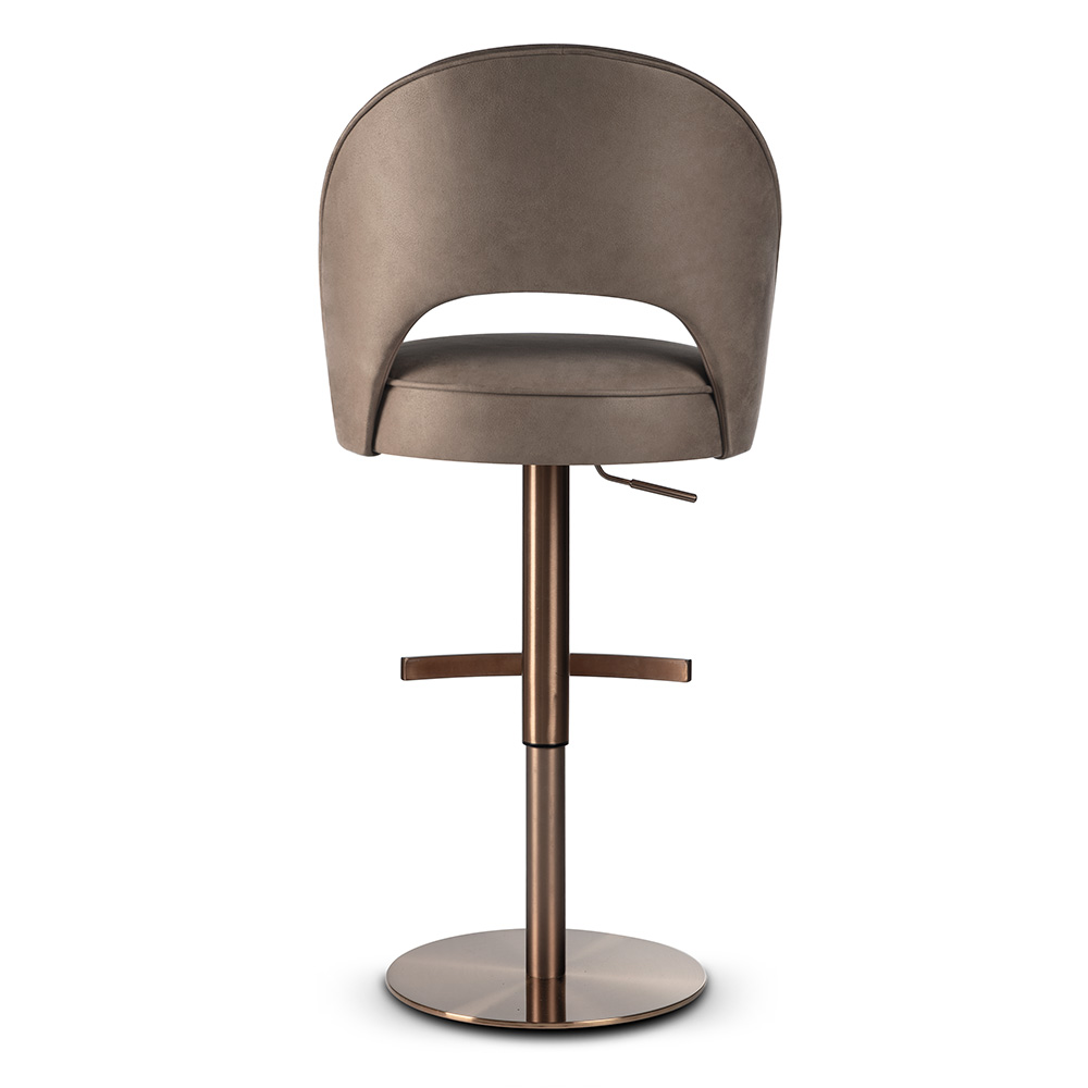 Eleganckie krzesło barowe z regulacją PONTE Supreme Pump