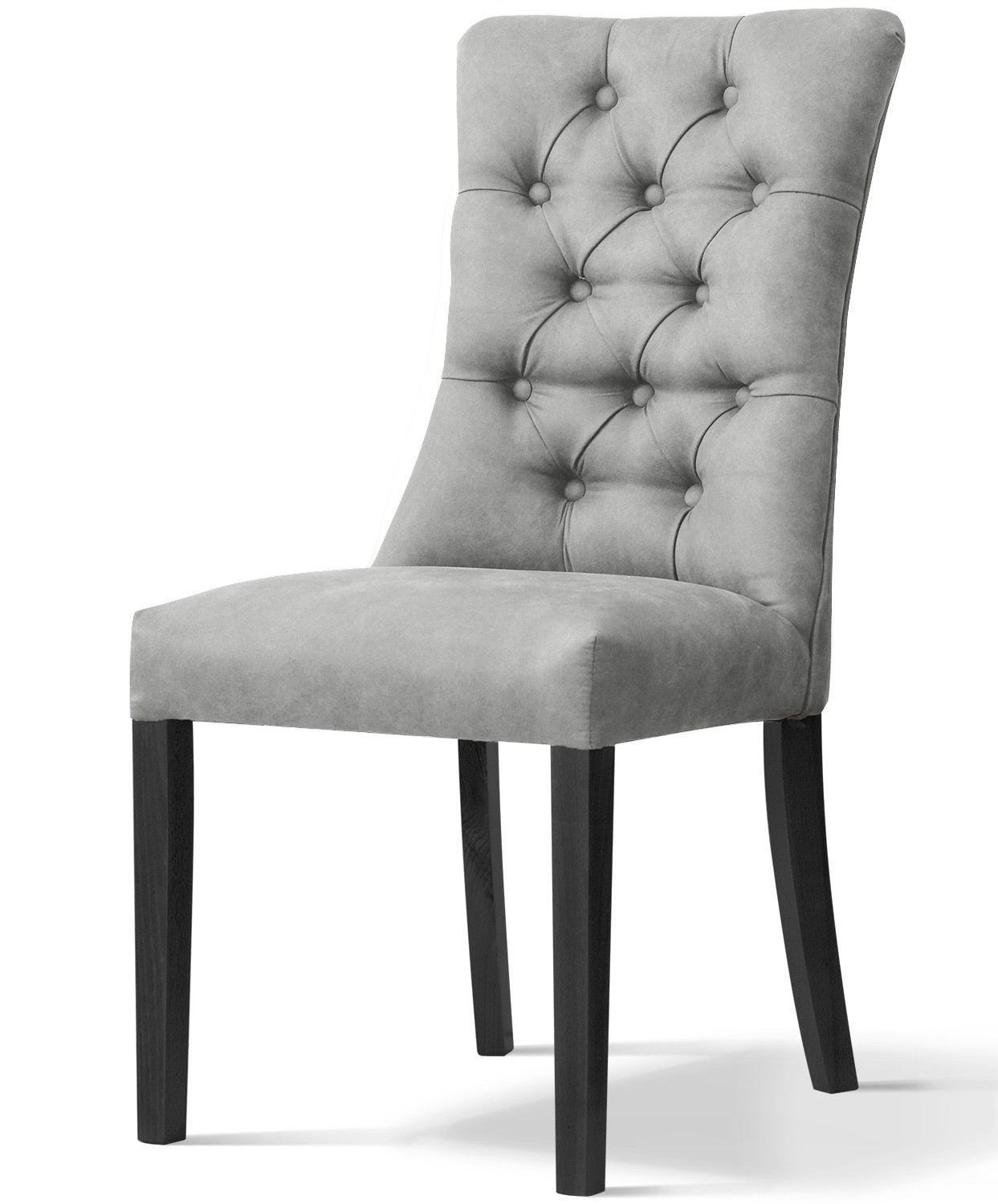 Krzesło na czarnej nodze LORD loftowy