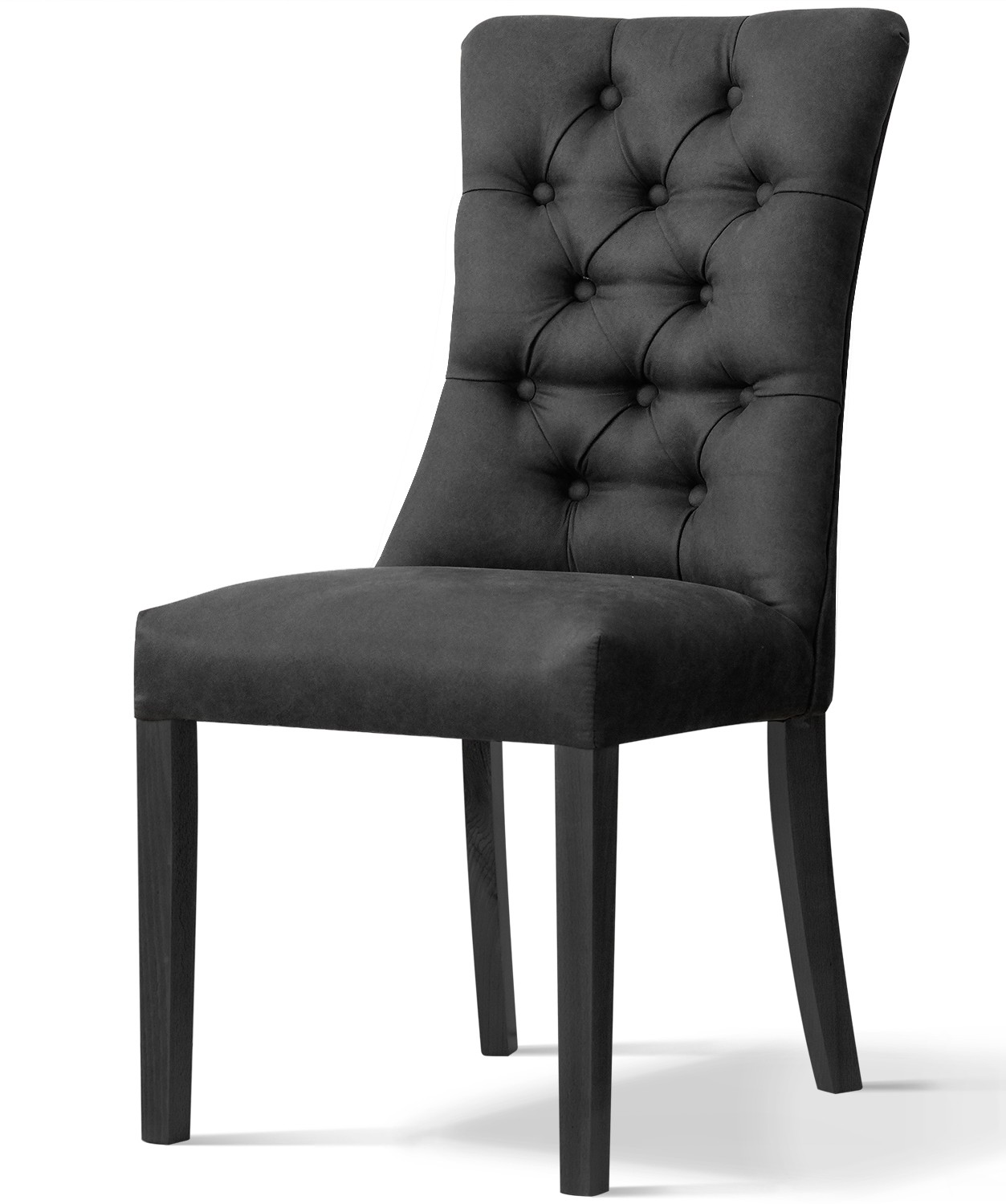 Krzesło na czarnej nodze LORD loftowy