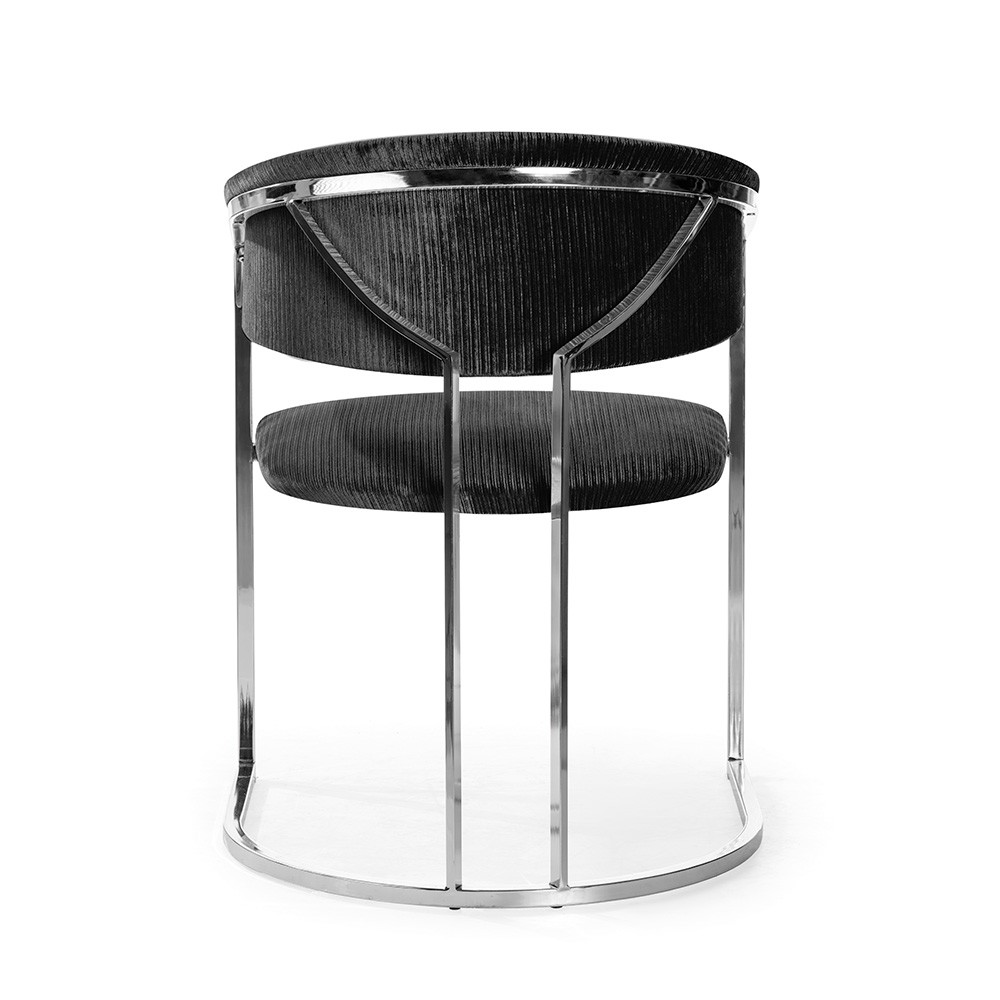 MARCILLE 2 eleganckie krzesło w stylu glamour