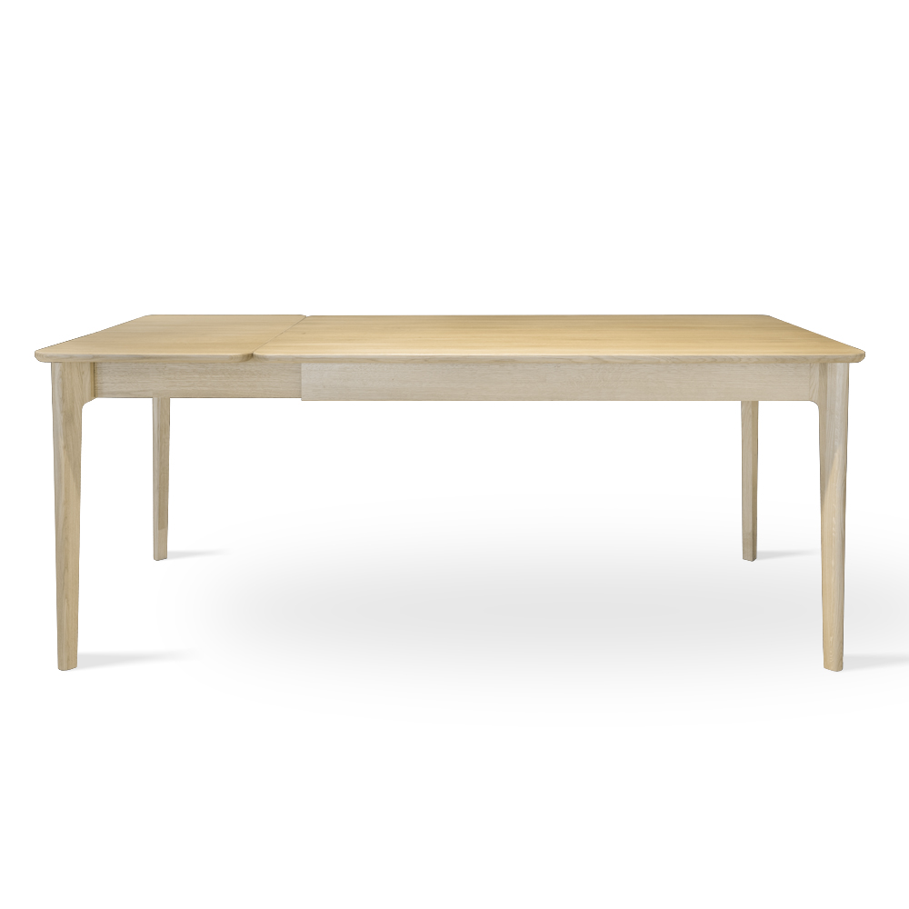 Nowoczesny stół z litego drewna rozkładany GARDA 140/190 cm