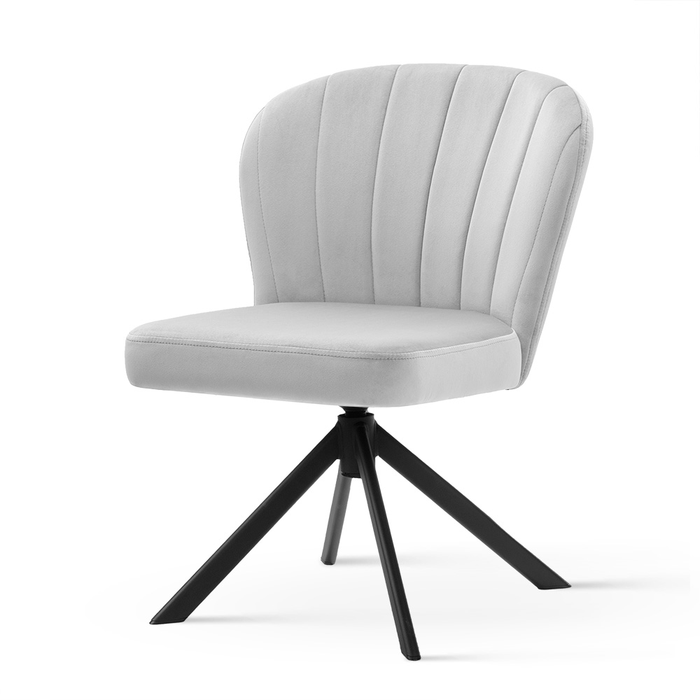 Eleganckie krzesło SHELLY Twist na obrotowej podstawie