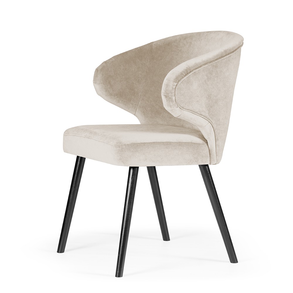 Tapicerowane krzesło z podłokietnikami ANKARA