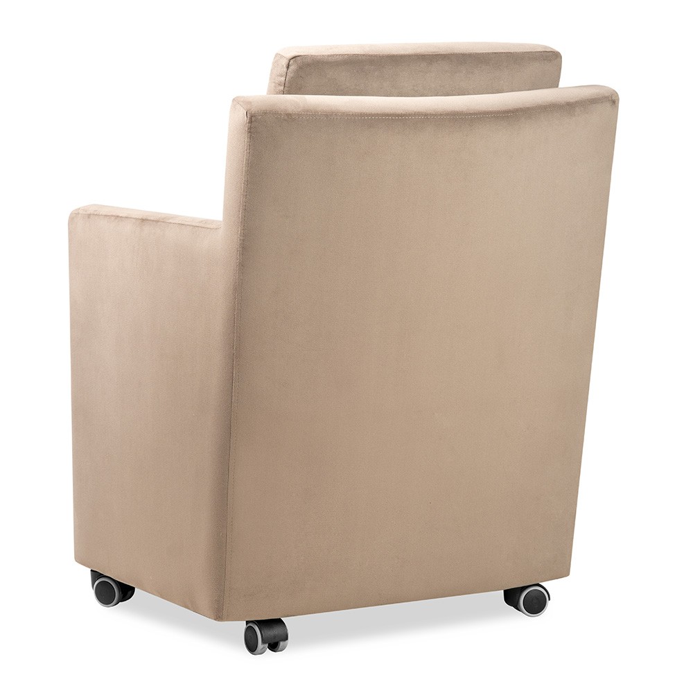 Solidne krzesło fotelowe NIKO na kółkach