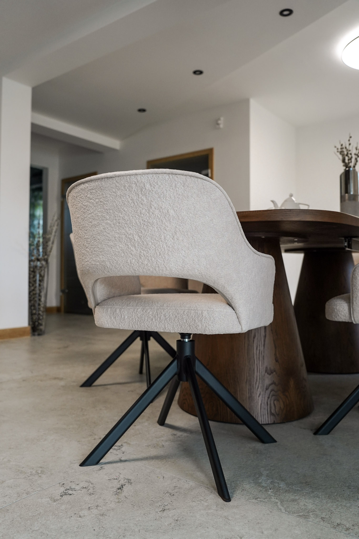 Zestaw 12 krzeseł MERCY TWIST różne kolory nowoczesne