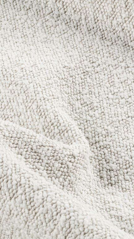 Hoker TULIP Bar M W Kremowej Tkaninie Na Czarnej Nodze 60 cm