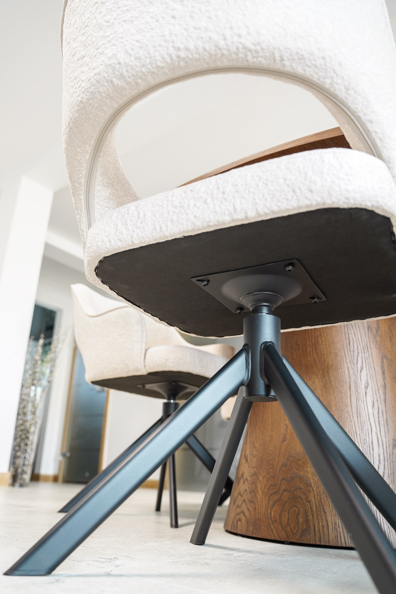 Zestaw 6 krzeseł MERCY TWIST różne kolory nowoczesne