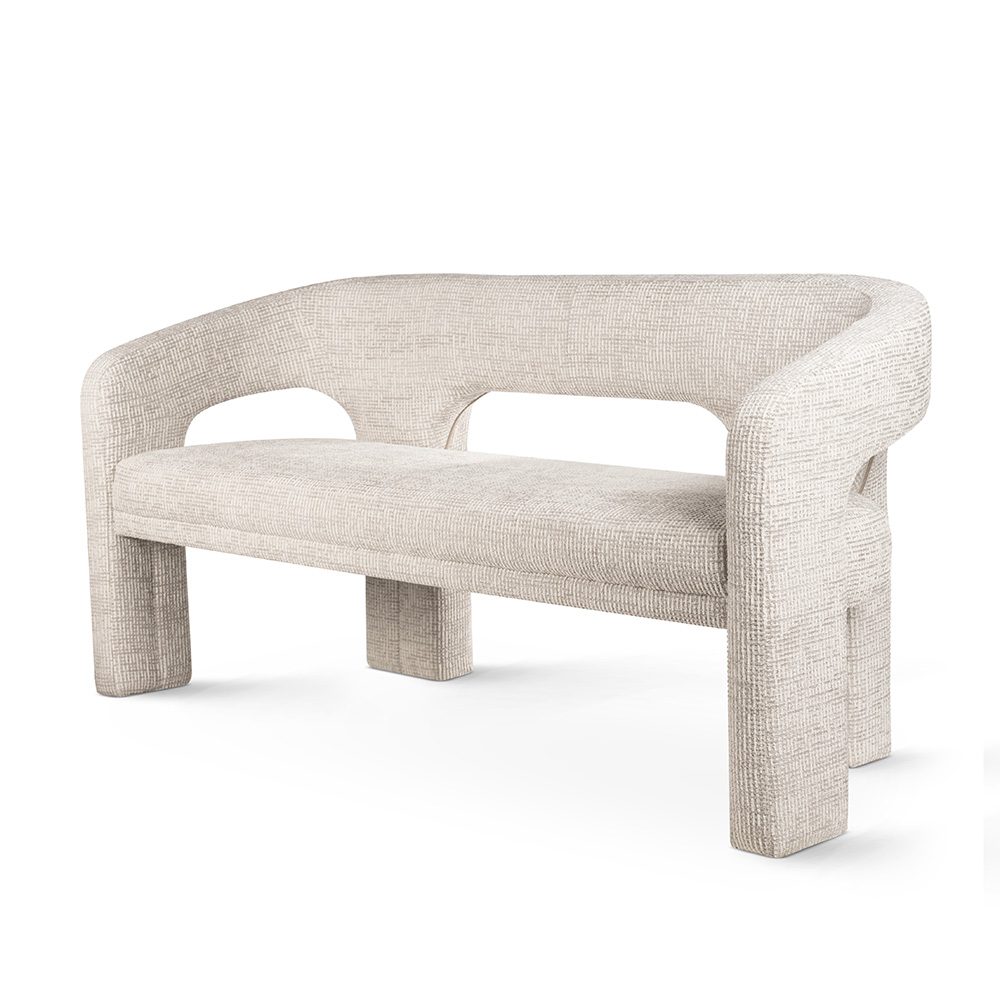 Nowoczesna Ławka Tapicerowane MACAO 160 cm z technologią pocketspring