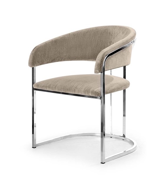 MARCILLE 2 eleganckie krzesło w stylu glamour