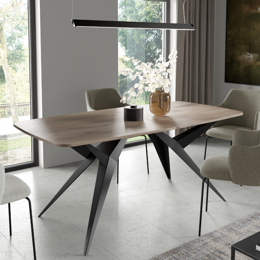 AXOS – nowoczesny stół rozkładany 160 cm