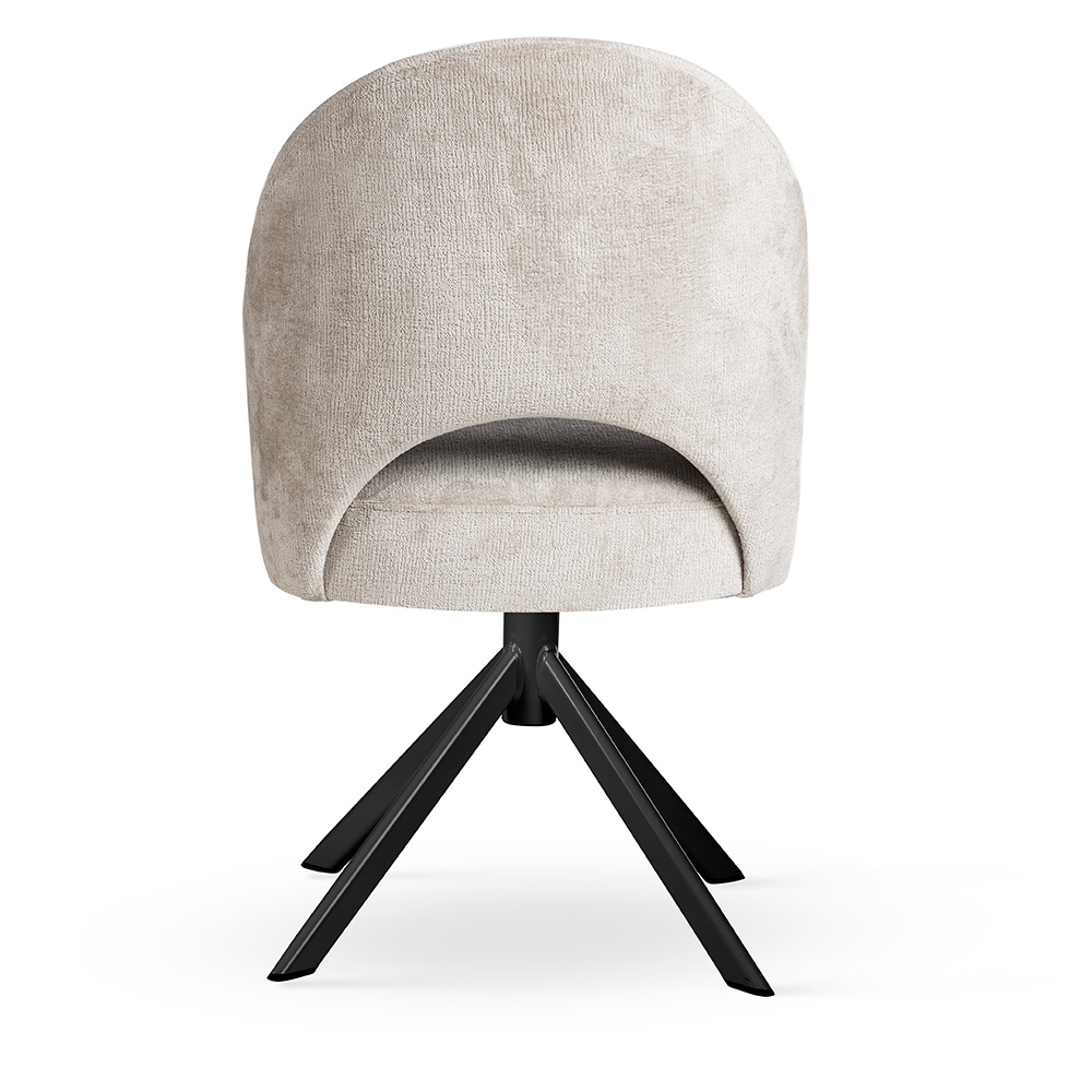 8 x GODA Supreme obrotowa  FibreGuard Indulge 01-night, noga czarna