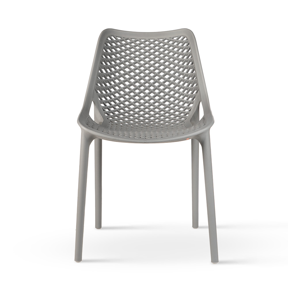 Krzesło ogrodowe RATANO w kolorze szarym