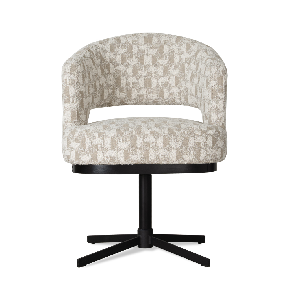 Krzesło jadalniane HAGA Small – obrotowe i komfortowe