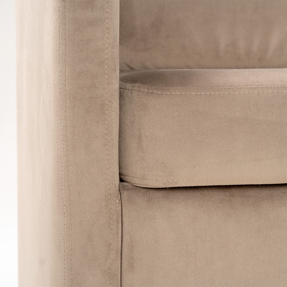 Solidne krzesło fotelowe NIKO na kółkach