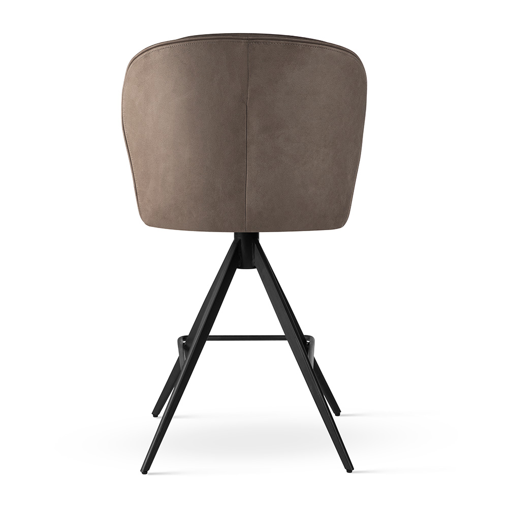 Obrotowy hoker tapicerowany AINE Supreme Twist L z technologią pocketspring