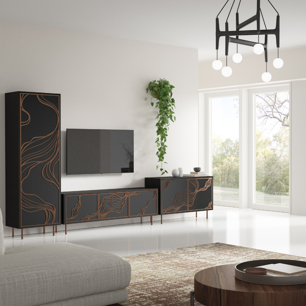 Nowoczesna szafka RTV MARS personalizacja