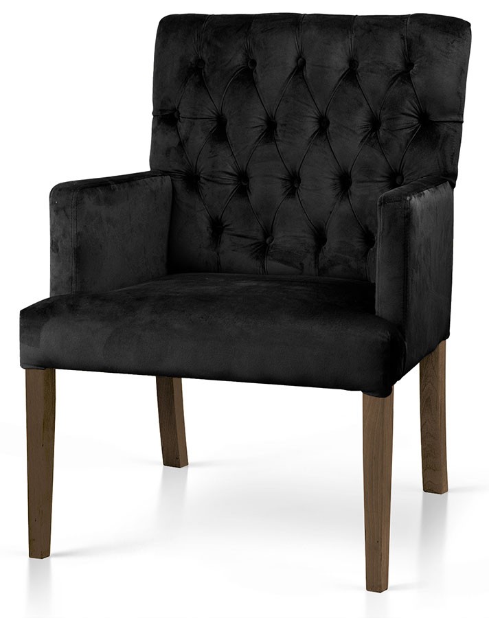 Fotel do jadalni ZARIA z podłokietnikami