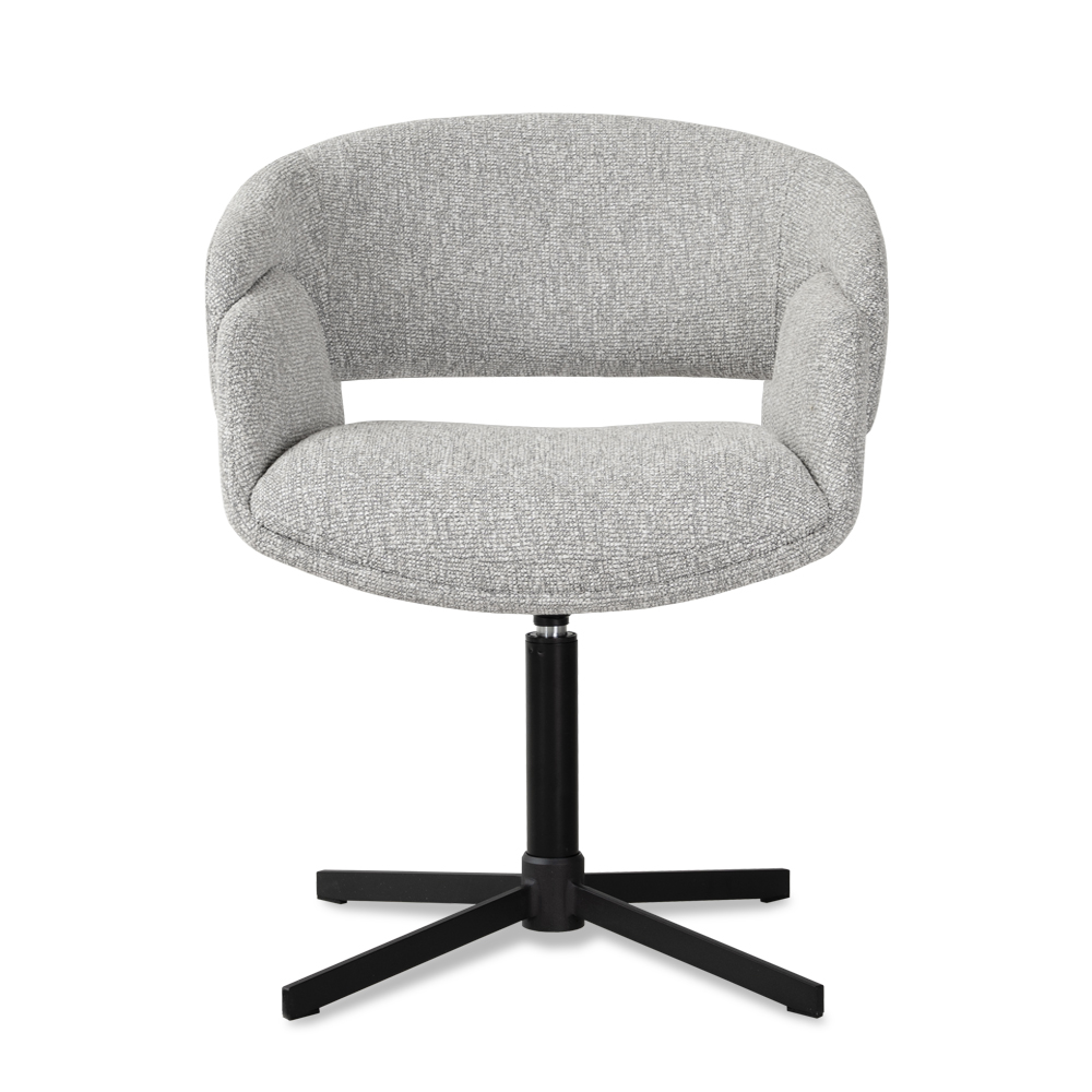 Krzesło obrotowe BIG FROYD szary/czarna