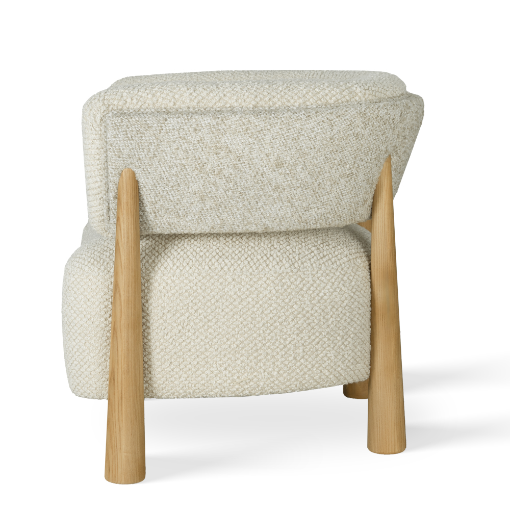 Designerski fotel MADISON jasno beżowy