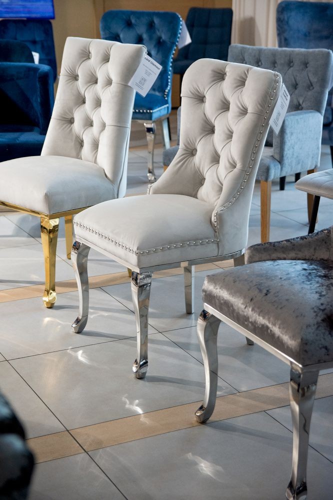 Eleganckie krzesło MADAME Glamour