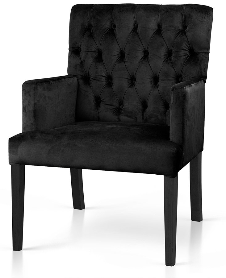 Fotel do jadalni ZARIA z podłokietnikami