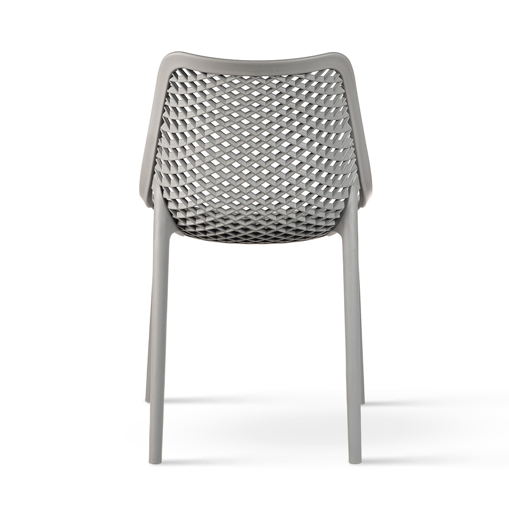Krzesło ogrodowe RATANO w kolorze szarym