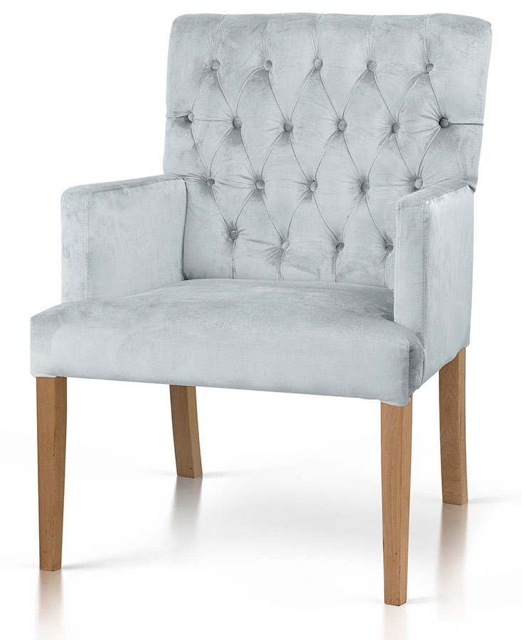 Fotel do jadalni ZARIA z podłokietnikami